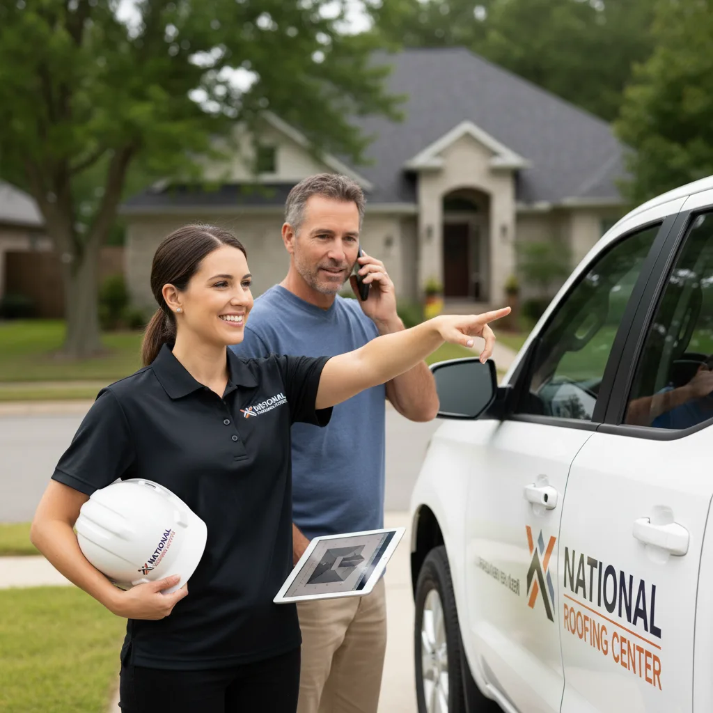 National Roofing Center customer support in Ashton